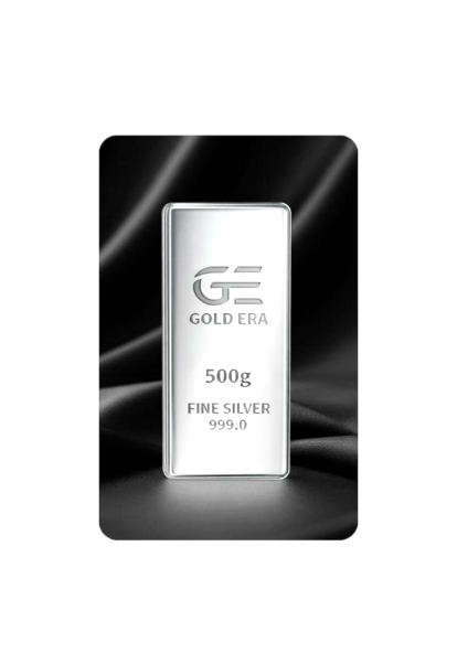 Silver 500 Gram Bar Gold Era