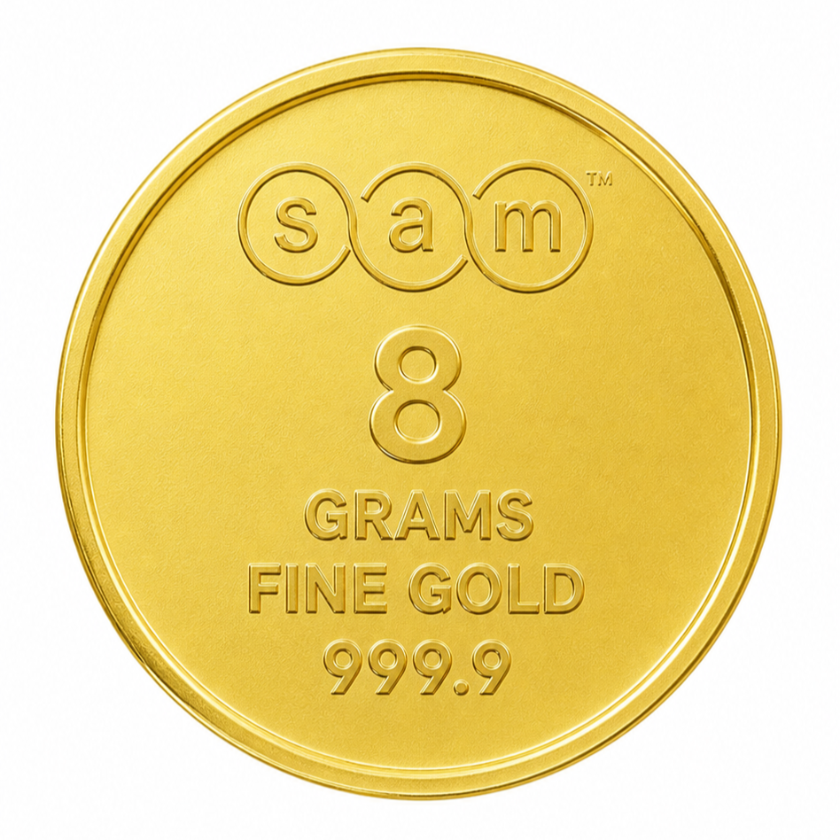 Gold Pound 8 Grams 24K – SAM