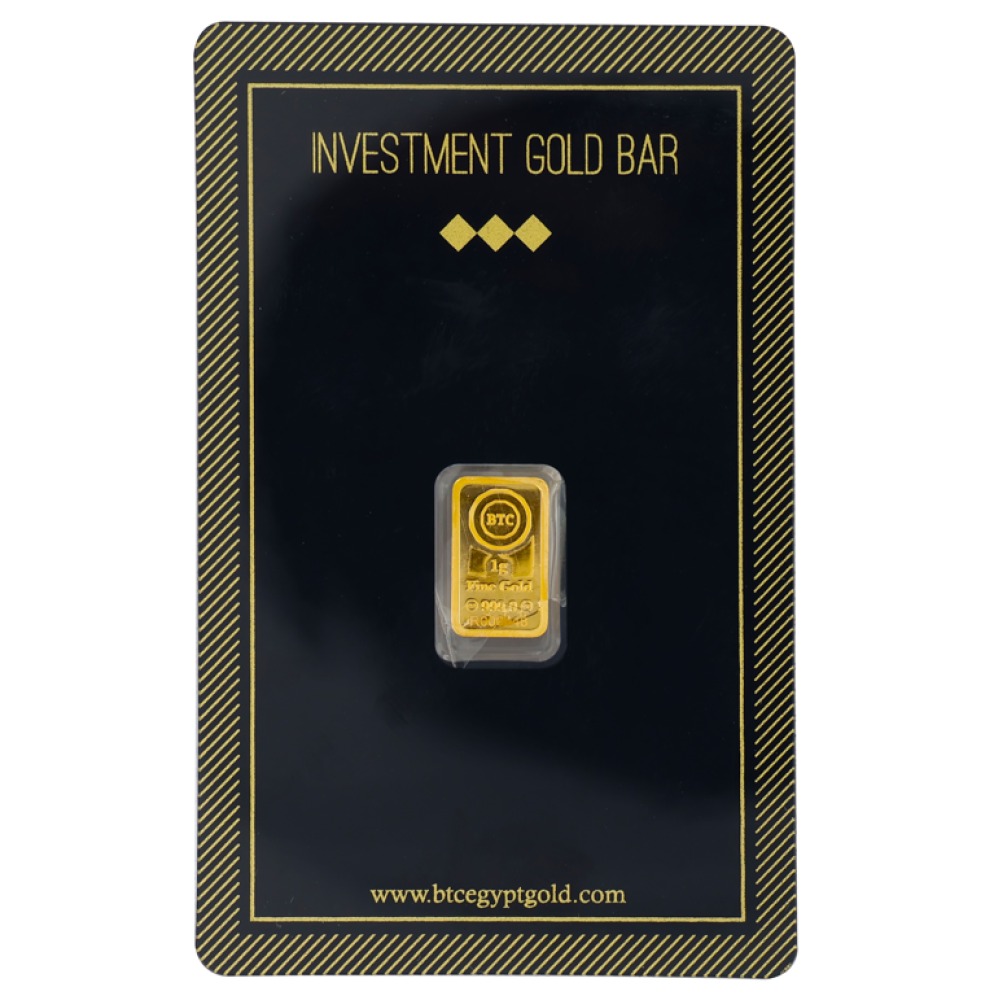 BTC 1 Gram Bullion 24K BTC
