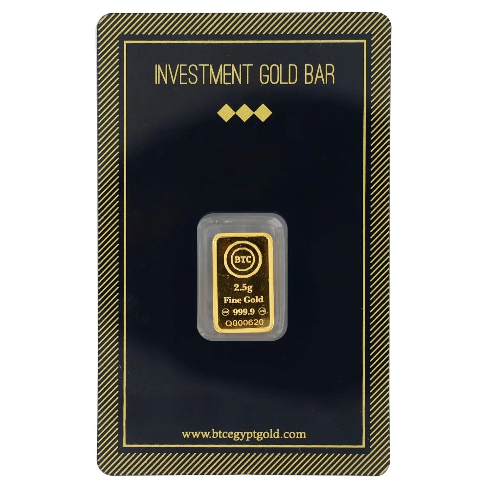 BTC 2.5 Gram Bullion 24K