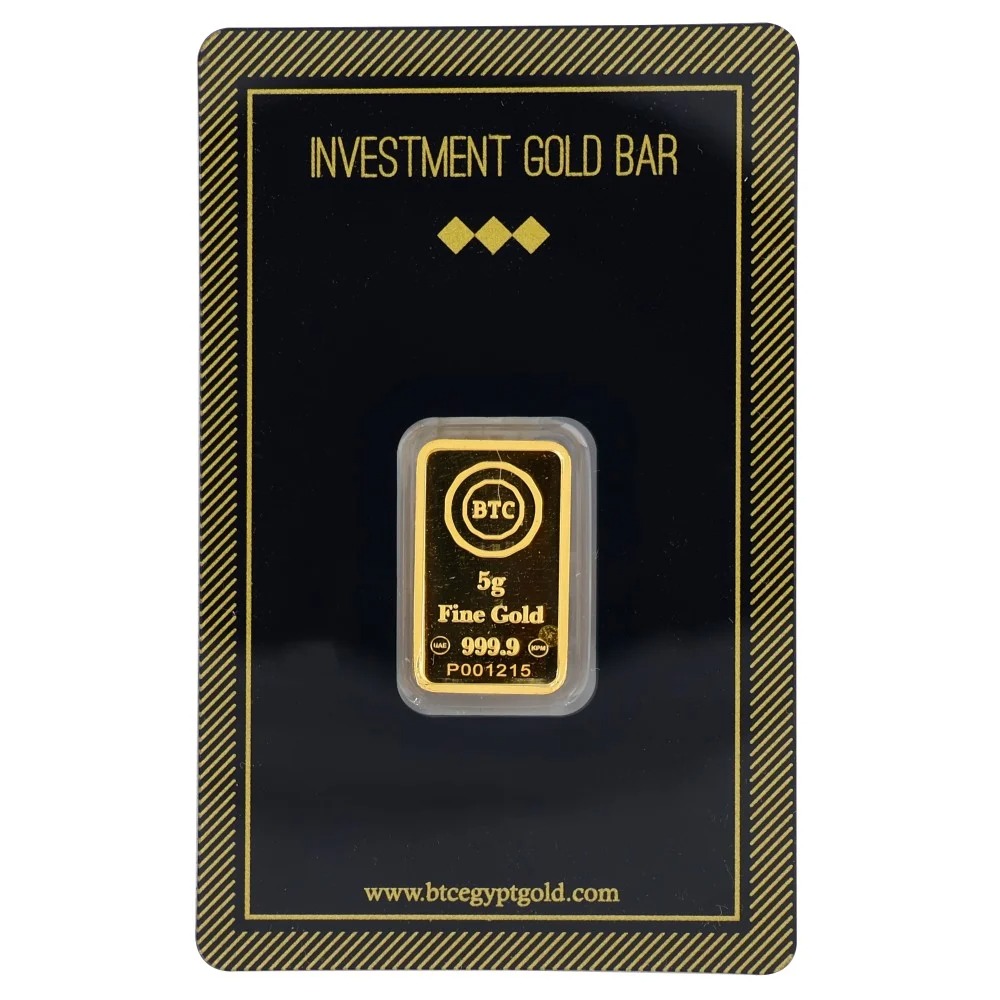 BTC 5 Gram Bullion 24K