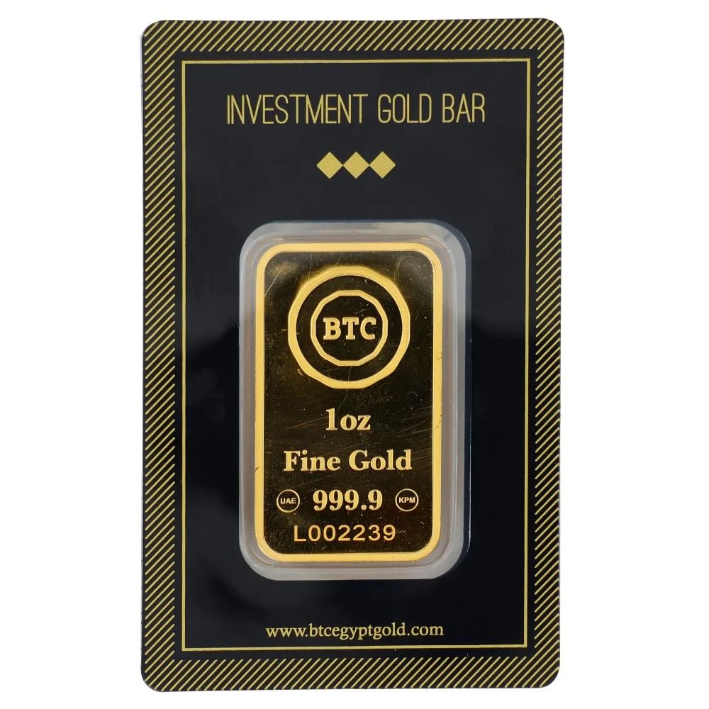 BTC 31.10 Gram Bullion (1 Ounce) 24 K