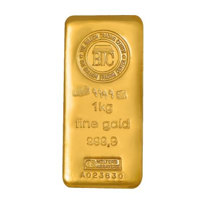 BTC 1000g Gold Bar 24K