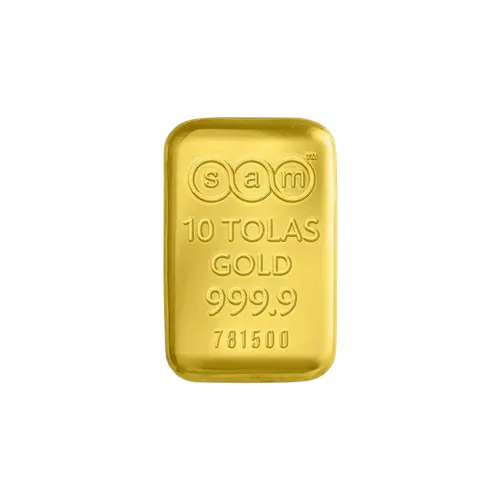 116.65 Gram Bullion (10 TOLAS) 24K - SAM