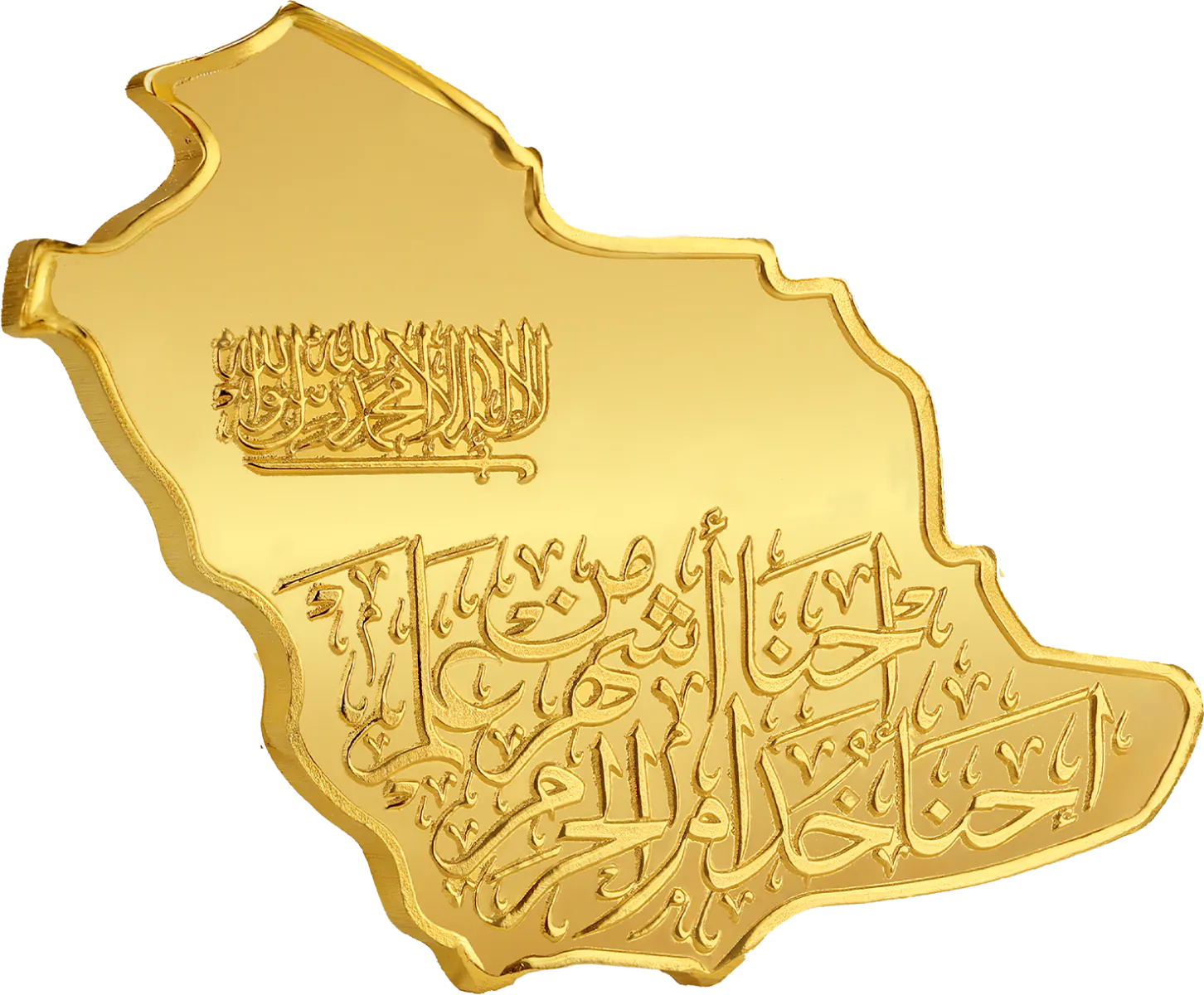 31.10 gram (KSA Map) BTC